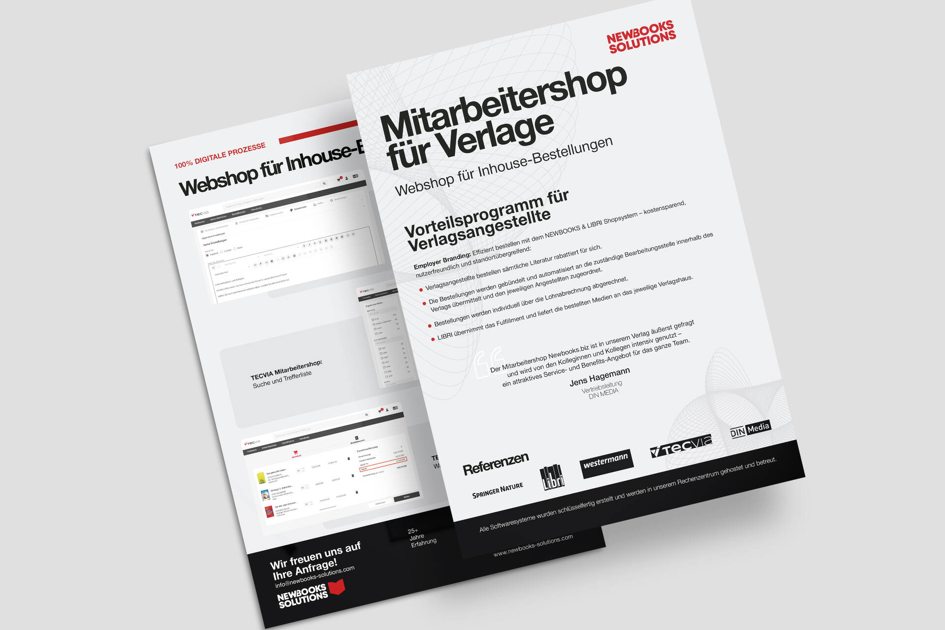 Mitarbeitershop für Verlage