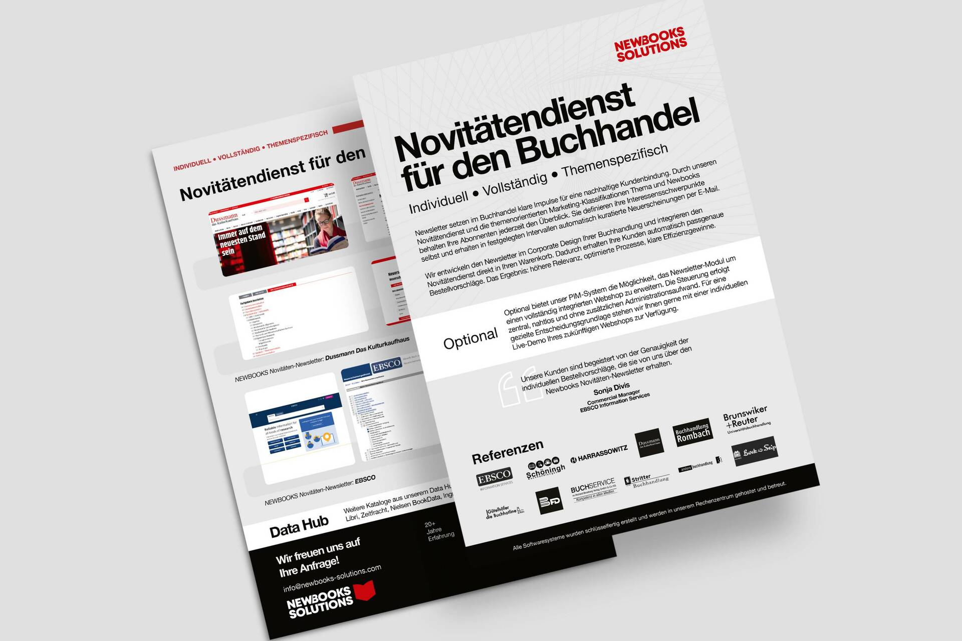 Novitätendienste & Vorschlagslisten