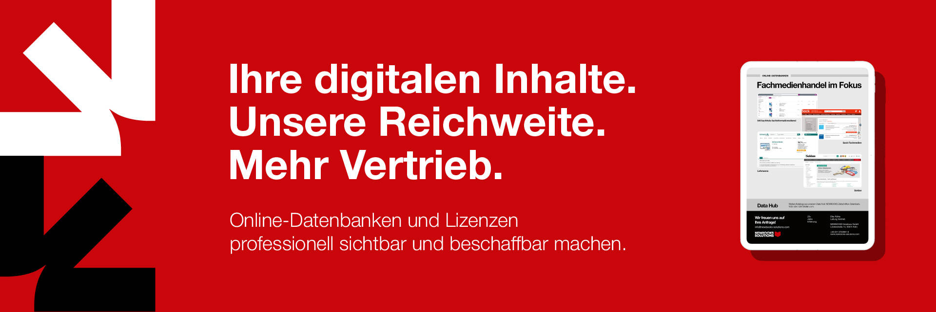 Online-Datenbanken und Lizenzen.