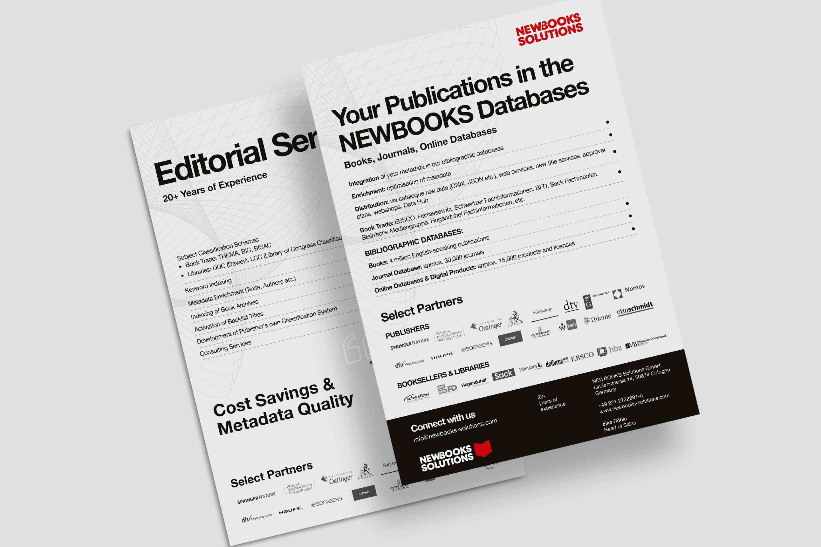 Listing in the NEWBOOKS Databases